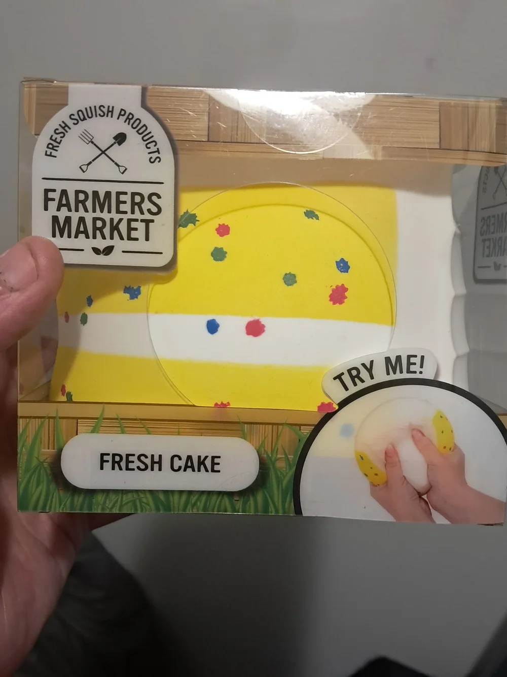 Fresh Cake Yellow Squishy Toy - Try Me